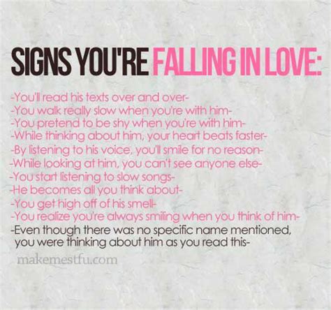 Quote about falling in love with your best friend. Signs you're falling in love | quotes | I Inspiration