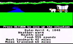 My favorite game is the oregon trail! I-Mockery.com | Oregon Trail or Bust.