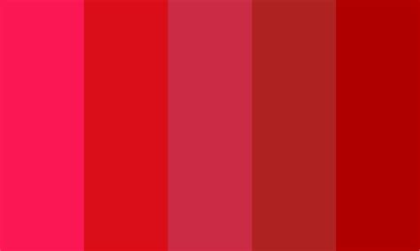 Cherry Red Color Palette Html Colors