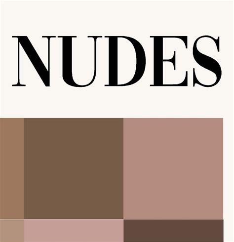 Diversity Art Print Color Palette Nude Abstract Art Nude Etsy