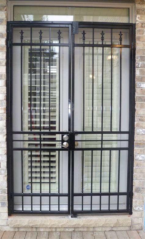 Security Gates Sliding Patio Doors In Homes Are A Great Way To Let In