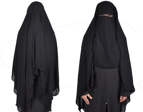 Saudi Niqab Hijab Burqa Islamic Face Cover Veil Burka Khimar Abaya Muslim EBay