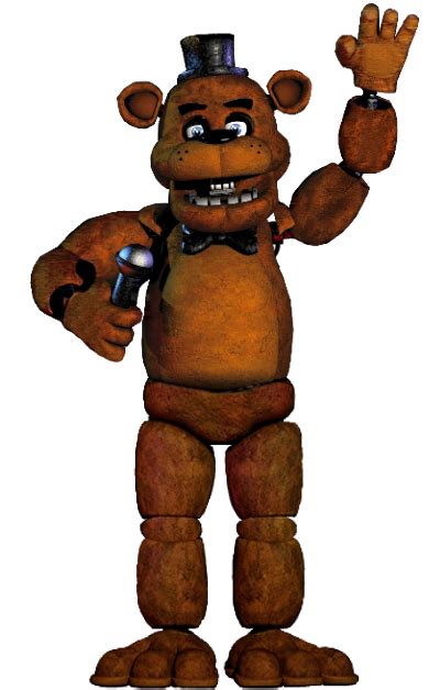 Fnaf 1 Freddy Fazbear Full Body Version 2 By Enderziom2004 On