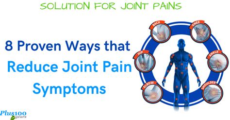 8 Proven Ways That Reduce Joint Pain Symptoms