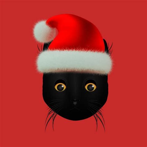 Check Out This Awesome Blackcatsantaclaushat Design On Teepublic