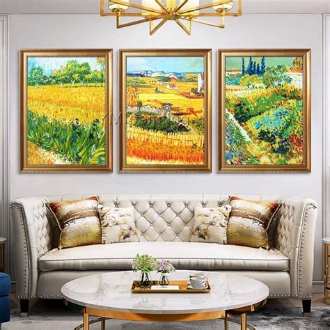 Check out all the collections in the latest home & furniture catalogs in this section. Vincent Van Gogh Oil painting on canvas wall art pictures ...