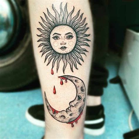 Top 36 Best Sun And Moon Tattoos [2020 Inspiration Guide] Laptrinhx News