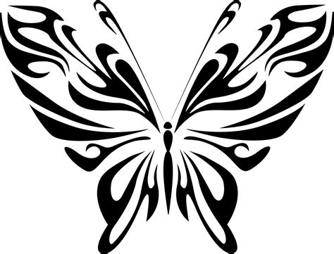 Butterfly Png Outline Free Logo Image
