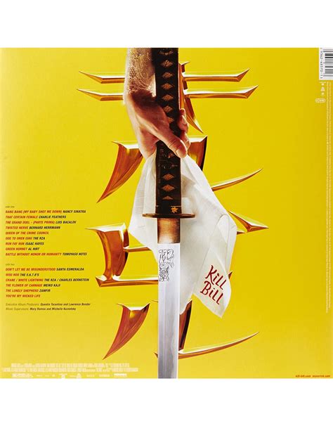 Various Kill Bill Music From The Film Volume 1 Vinyl Pop Music