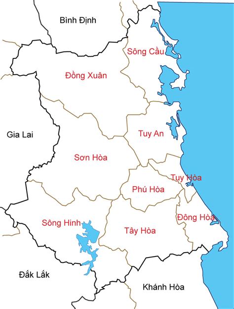 Bạn đã biết cách sử dụng? 1# Bản đồ tỉnh Phú Yên khổ lớn phóng to năm 2020