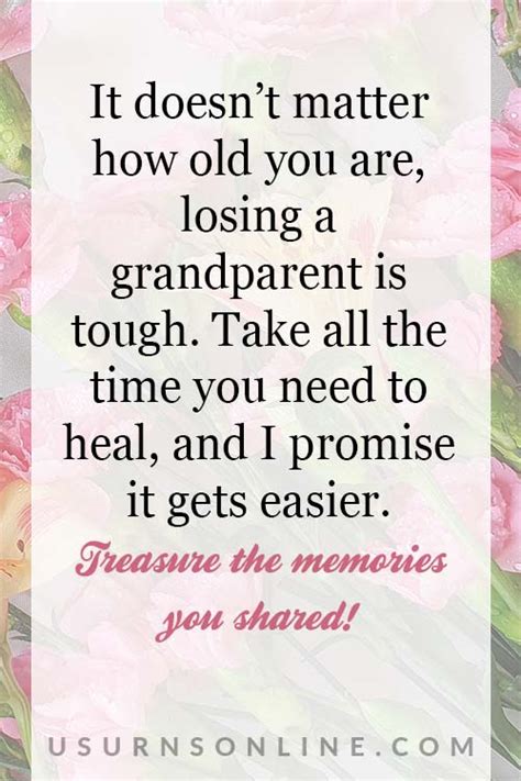 50 Meaningful Loss Of Grandmother Quotes And Condolences Urns Online