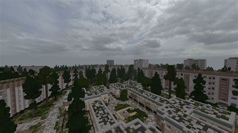 Pripyat For Chernobyl Stories Minecraft Map