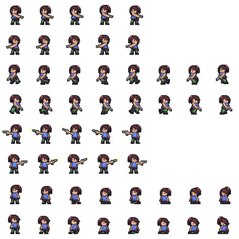 Pixel Character Sheet