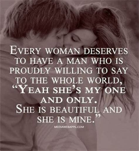 Every Woman Deserves To Have A Man Who Is Proudly Willing