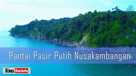 Pantai Pasir Putih Nusakambangan Best Drone Shot Mavic Pro Youtube