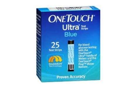 One Touch Ultra Blue 25ct Go Test Strips