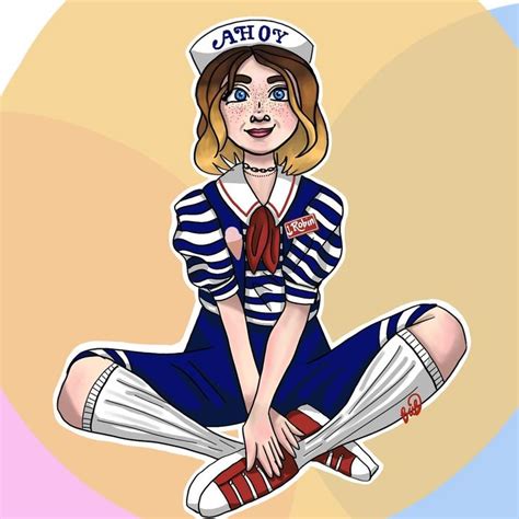 Stranger Things Robin Scoops Ahoy Ice Cream Maya Hawke Season