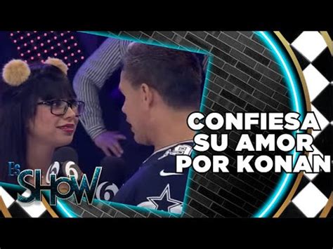 Robertita Confiesa Su Amor Por Konan Es Show YouTube