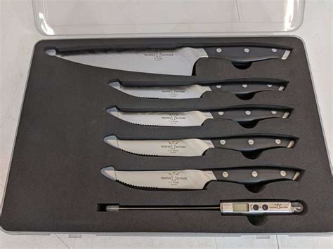 Trusted Butcher Knife Set 6 Pieces Total 8 Chef Knife 45 Steak