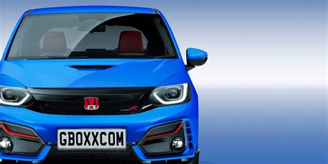 2021 Honda Fit Type R Rendering Has Silly Wing Will Never