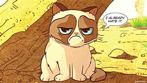 Grumpy Cat Gets Her Own Comic Book—and She Hates It Already Gma News