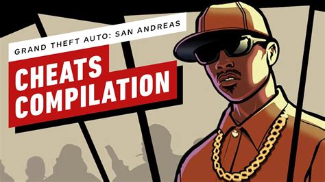 Grand Theft Auto San Andreas Pc Cheats Compilation Youtube