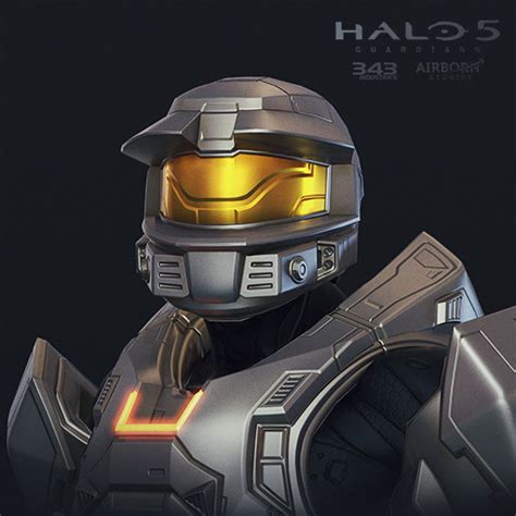 Artstation Halo 5 Multiplayer Armor Mark V Alpha