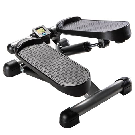 Stamina Mini Stepper With Monitor Low Impact Black And Gray Stepper Great Design For At Home