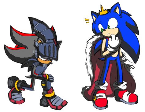 King Sonic X Lancelot By Shad Kun On Deviantart Sonic Shadow The