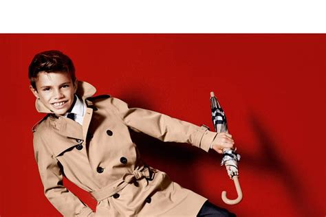 Romeo Beckham Burberry Campaign Film Video British Vogue
