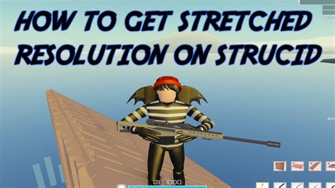 How To Get Stretched Res On Strucid Working 2019 Youtube