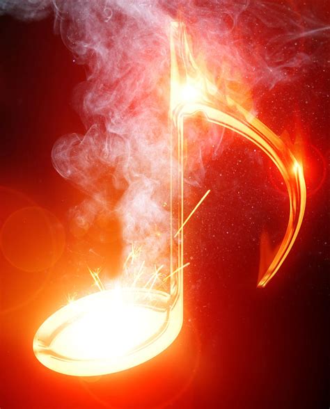 Fire Music Note By Arghus On Deviantart