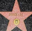 Bruce Lees Star On Hollywood Walk Of Fame Stock Photo - Download Image ...