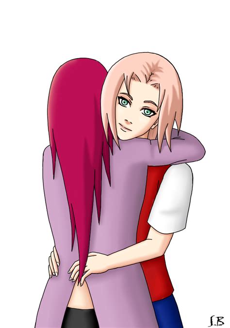 Sakura Karin Hug By Samtblume On Deviantart