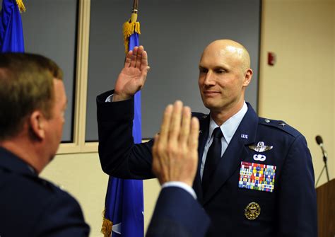 354th Fighter Wing Commander Pins On Star Eielson Air Force Base