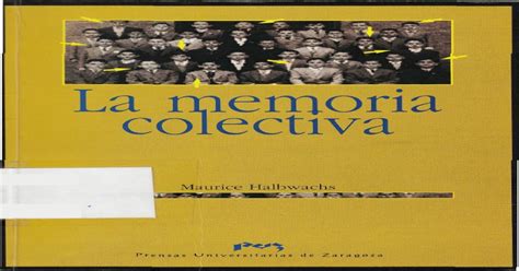 Halbwachs La Memoria Colectiva Pdf Document
