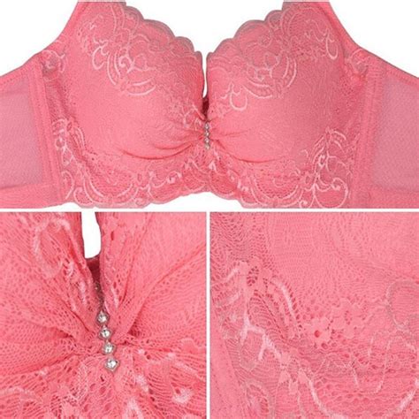 buy 3 4 cup lace push up thin bra sexy women s underwear c cup d cup e cup bra at affordable