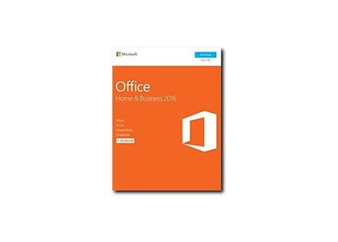Microsoft Office Home And Business 2016 Box Pack 1 Pc T5d 02776