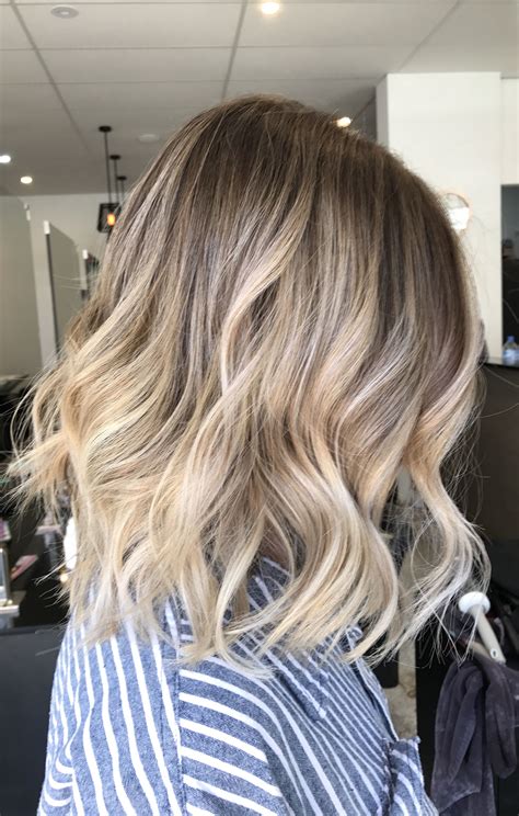Short hair combed to one side + chocolate. 20 Blonde Balayage Ideas for Short Straight Hair | Short Hair Models