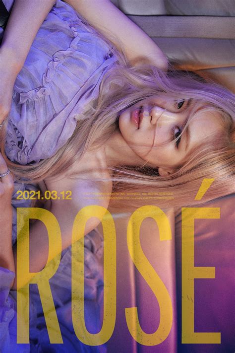 Update Blackpinks Rosé Celebrates Solo Debut Day With “on The Ground” Teaser Postermar 1 2021