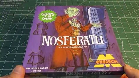 Nosferatu Model Kit By Monarch Open Box Review Youtube