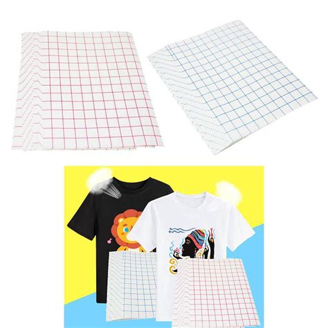 20x Printable Heat Transfer Paper Vinyl For Iron On T Shirts Bag Diy