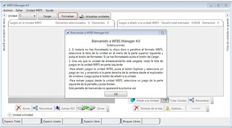 WBFS Manager 4.0 - Descargar para PC Gratis