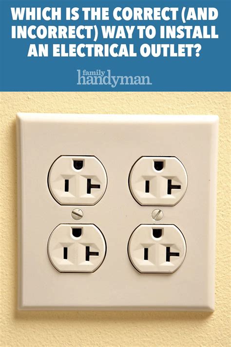 Correct Way To Install Outlet Koes Vold