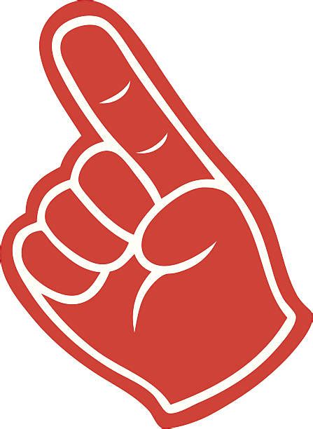 Royalty Free Foam Finger Clip Art Vector Images And Illustrations Istock