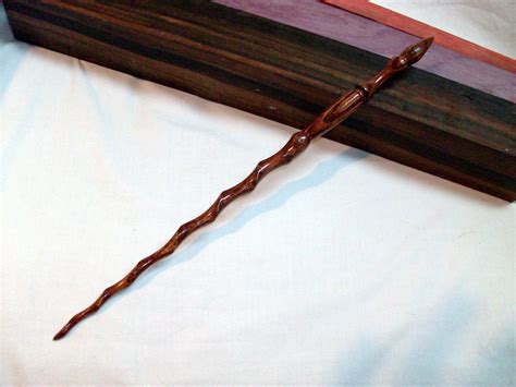 What are the dimensions of a harry potter wand? Harry Potter Magic Wand hand carved oak 12 inch by ...