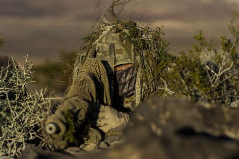 Military Armament Us Army Special Forces Snipers Assigned To The