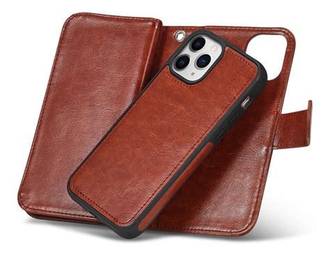 BRG IPhone Pro Max Magnetic In Detachable Leather Wallet Case