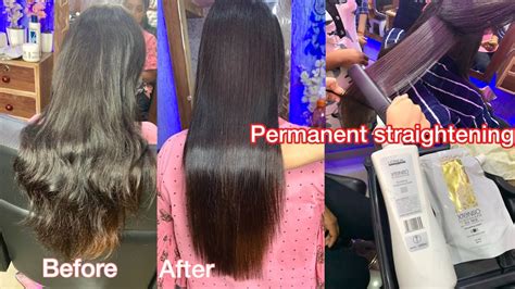 Permanent Hair Straightening कैसे करते हैं Step By Step Full Process