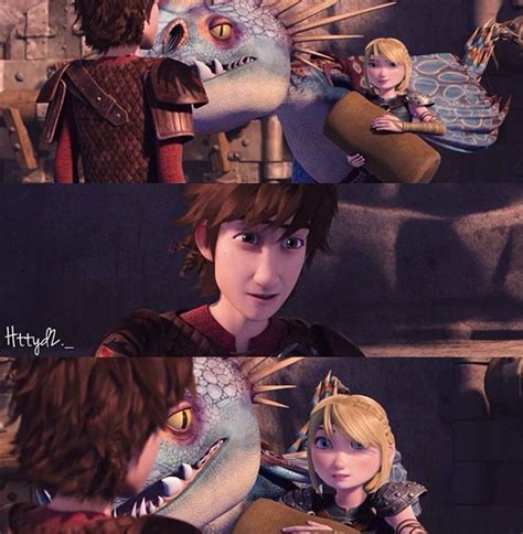 Astrid I Figured Stormfly And I Would Bed Down Here Hiccup Oh Uh